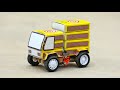 How To Make Matchbox New Simple Toy Truck At Home Diy Mini Toy Truck Amazing Dc Motor Ideas