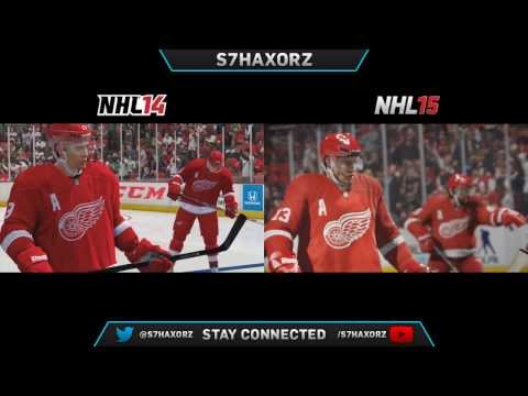 NHL 15 E3 TRAILER GRAPHICS COMPARISON!