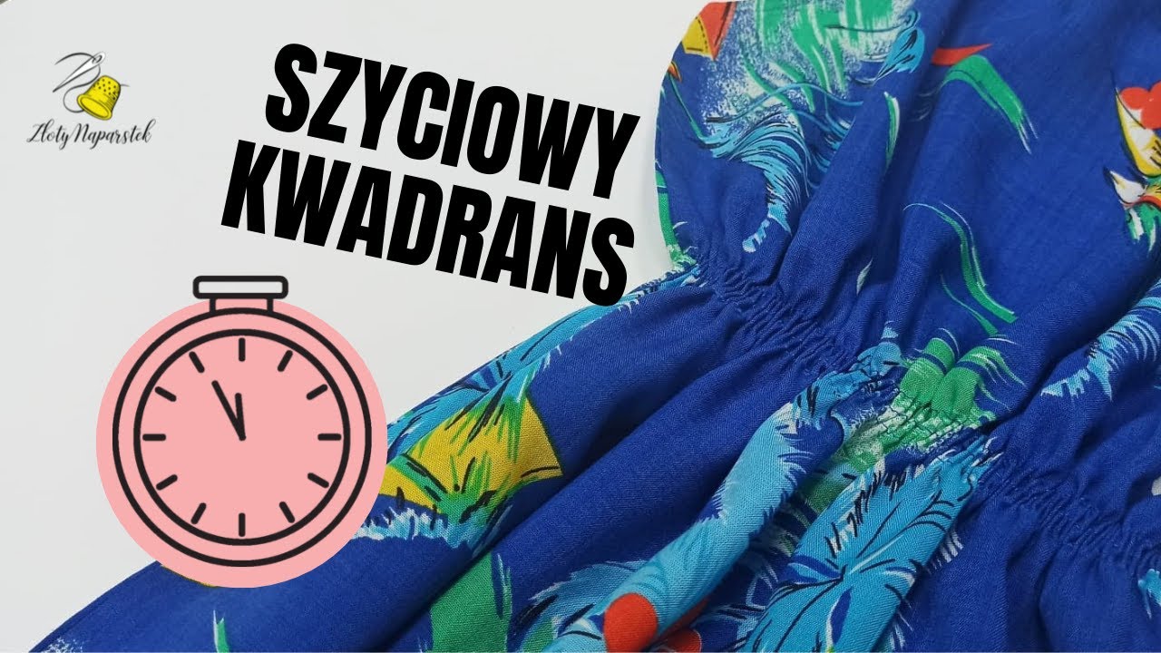 Marszczenie gumonicią w pasie