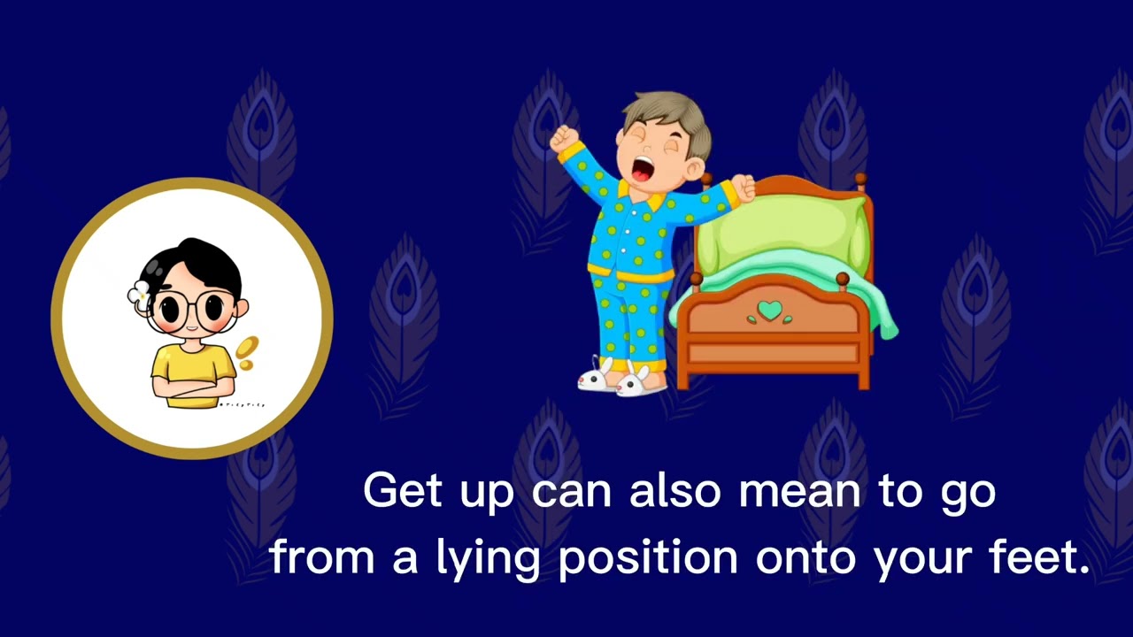 Lesson 10 - Wake up Vs Get up