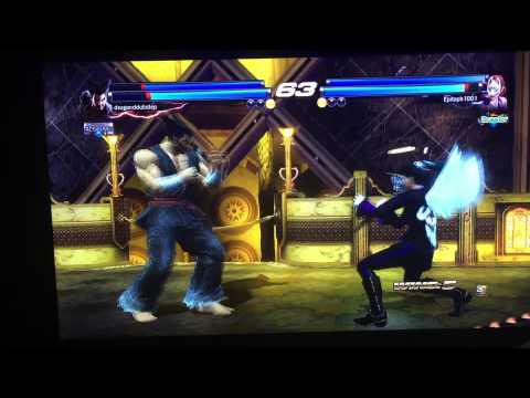 TTT2:Tekken tag tournament 2 with druganddubstep players lobby