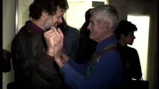 Terence McKenna greets Tim Leary @ Digital Be-in SF 1993