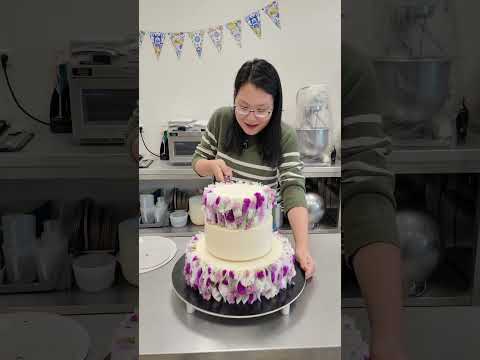 Baking my wedding cake