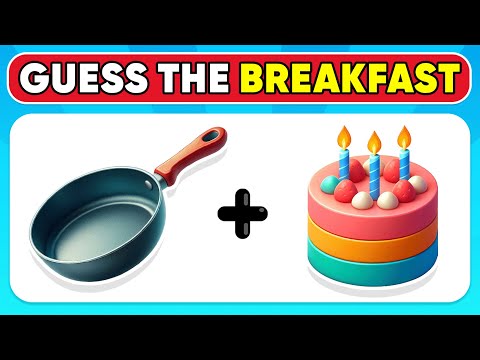 🥞 Can You Guess The FOOD By Emoji? 🥛 Breakfast Emoji Quiz