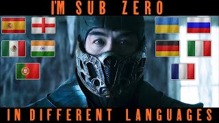 Im Sub Zero Get Over Here Kano Wins ( in Different