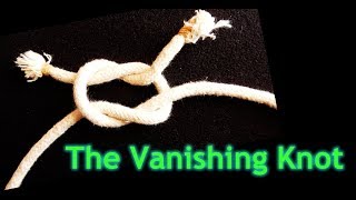 Easy Rope Magic Trick for Beginners and Kids - How to Tie and Vanish a Knot