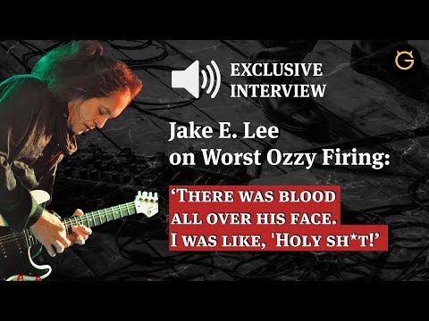 Guitarist Jake E. Lee recalls the worst Ozzy firing