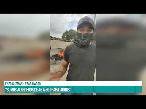 SALTA - Cosecheros de limón de El Galpón cortan la ruta por falta de pago #canal7salta