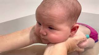 Lulu Learns To Swim Bath Time 11 Weeks
