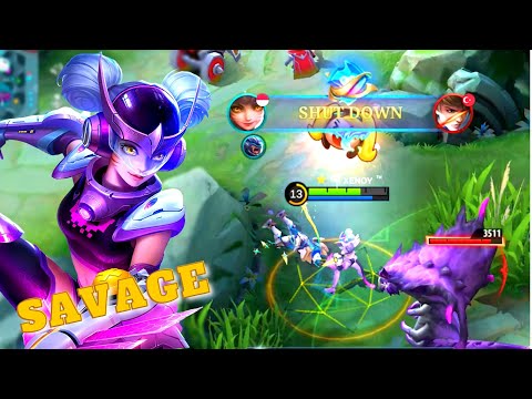 WANWAN Savage No.1 Top Global - Mobile Legends Wanwan