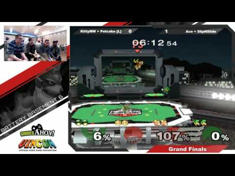 Melee Doubles - KittyMW & Patcake Vs. Ace & SlipNSlide - Grand Finals