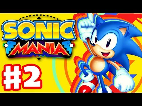 Sonic Mania - Gameplay Walkthrough Part 2 - Chemical Plant Zone!