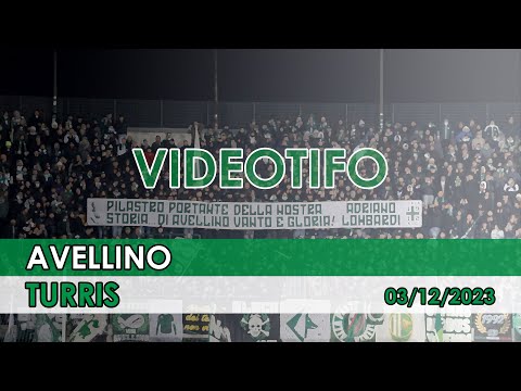 Videotifo di Avellino - Turris del 03/12/2023