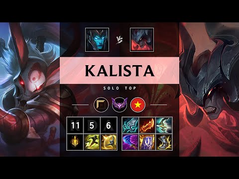 Kalista Top vs Aatrox - VN Master Patch 25.17