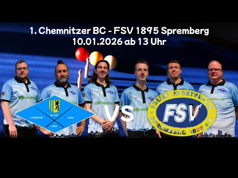 1. Chemnitzer BC - FSV 1895 Spremberg 11. Spieltag 10.01.2026