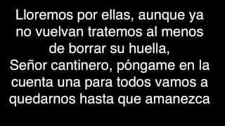 Lloremos Por Ellas ( letra )