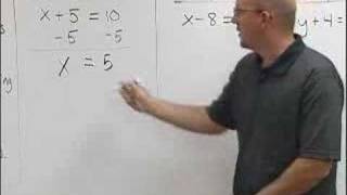 Solving Algebraic Equations #1 by Mr. Karaba