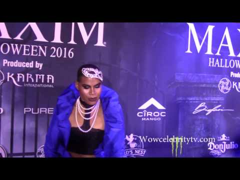 EJ Johnson spotted at Maxim Halloween Party in Los Angeles