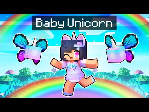 A New BABY Unicorn Is BORN In Minecraft!