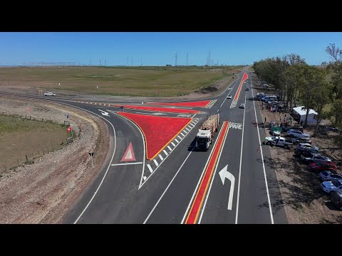 Ruta 5 y ruta 20 en Tacuarembó