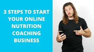How To Start A Nutrition Business Online: It