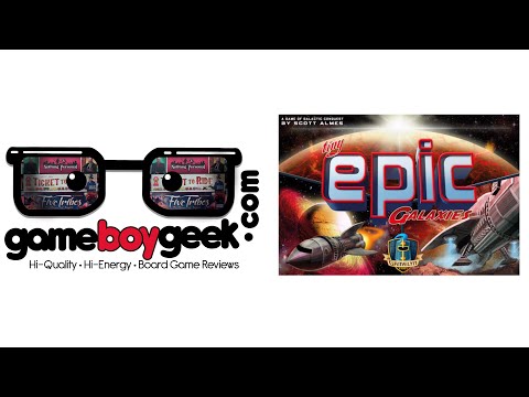 Tiny Epic Galaxies Review with the Game Boy Geek
