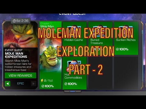 Moleman Expedition Exploration Chapter 4 Part 2 | Marvel Contest Of Champions