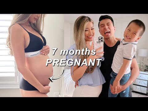 7 months pregnancy update, new hair, gestational diabetes?