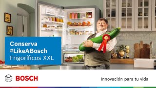 Bosch Frigoríficos XXL y batidoras que envasan al vacío para una vida más sana y sostenible #LikeABosch anuncio