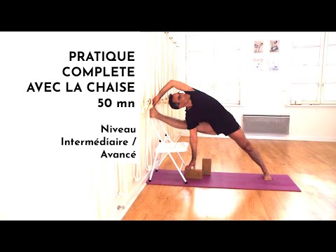 Complete practice with the chair, with Philippe Amar - Yoga Studio Lille