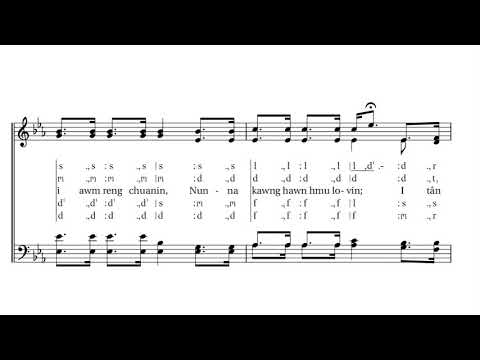 KHB 334 | Nunna Kan Duh Berte Hi (Life at Best is Very Brief) | Sâwmna Hla | A Capella