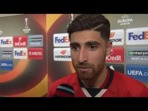 Reactie Jahanbakhsh na AZ - Olympique Lyon