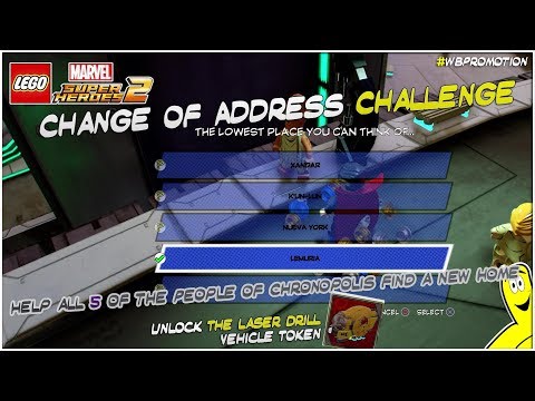 Lego Marvel Superheroes 2: Change of Address Challenge - HTG
