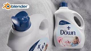 How to Make a Detergent Bottle in Blender (Tutorial)