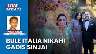 Viral Resepsi Pernikahan Bule Italia dengan Gadis Asal Sinjai Sulsel, Kisah Cinta Bersemi di Dubai