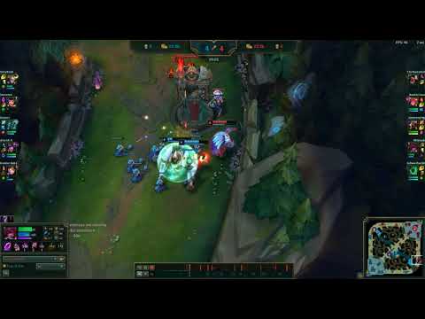 Won A 3/4v5 game as Hail of blades Xayah