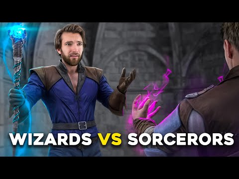 D&D Wizards vs Sorcerors