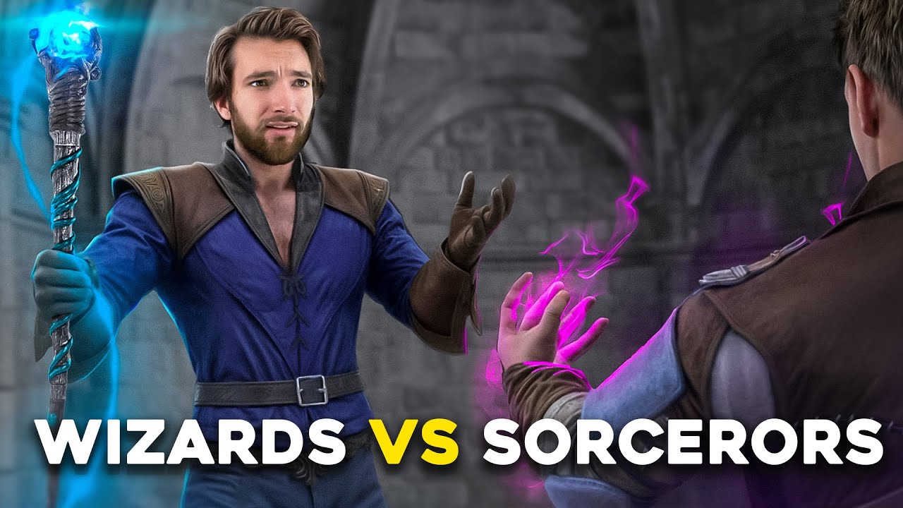 D&D Wizards vs Sorcerors