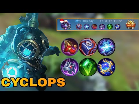 HOW TO MAKE ENEMIES CRY WITH THIS BUILD | TOP GLOBAL CYCLOPS BEST BUILD 2021