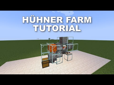 Minecraft Hühner Farm Tutorial (Minecraft Java Edition 1.19+)