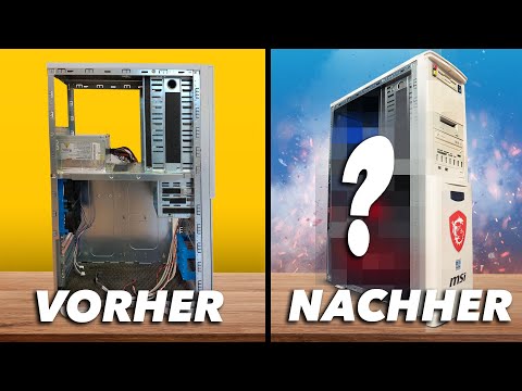 GEHT DAS GUT? Gaming-PC in 20 Jahre altes Gehäuse bauen