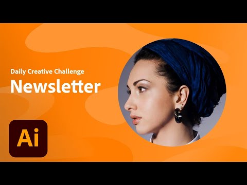 Illustrator Daily Creative Challenge - Newsletter | Adobe Creative Cloud