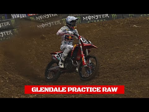 Glendale RAW Practice - Supercross 2024