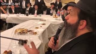 Sholom Mordechai Rubashkin in Monsey Visits Forshay Rebbe & Farbrengs for Yeshiva Bochurem