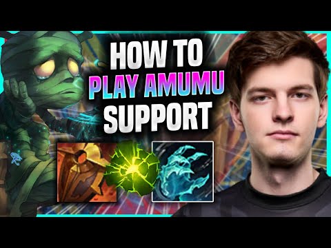 LEARN HOW TO PLAY AMUMU SUPPORT LIKE A PRO! - XL Mikyx Plays Amumu Support vs Pyke! | Season 2022