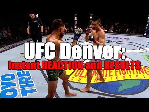 UFC Fight Night Denver: Reaction and Results