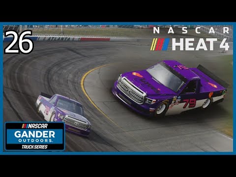 (Truck Owner Debut!) NASCAR Heat 4 Career Mode Part #26