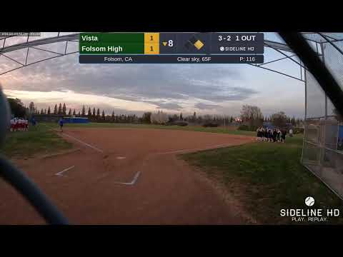 Vista Eagles Varsity 22 vs Folsom High (2022.03.01)