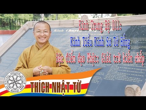 Kinh Trung Bộ 11 (Tiểu Kinh Sư Tử Hống) - Giải trừ kiến chấp (17/04/2005)