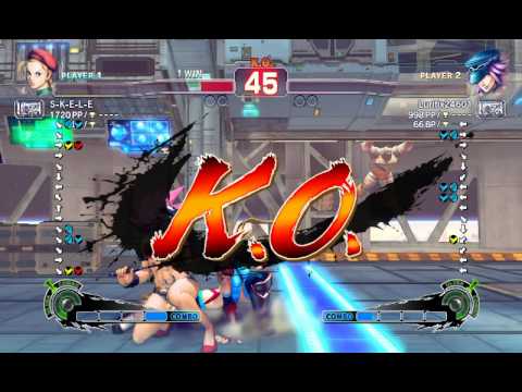 Ultra Street Fighter IV battle: Cammy vs Poison